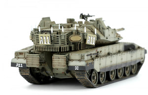 Maquette Meng 72-006 Char de combat principal israélien Merkava Mk.4M avec système de protection active Trophy, échelle 1/72 – image 3