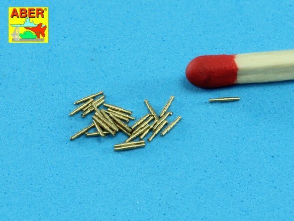Ensemble de canons Aber 350L-72 pour HMS Ark Royal : 16 canons QF Mk I de 114 mm ; 32 canons QF Mark VIII Pom-Pom de 40 mm ; 32 canons Vickers Mk III de 12,7 mm (échelle 1/350). – Bild 3