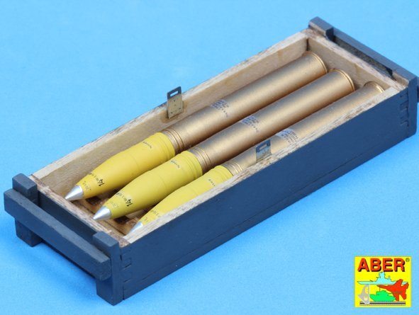 Munitions explosives Aber 16014 8,8 cm Tiger I avec boîte (1/16) – Bild 5