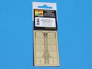 Aber 72A11 Jupes latérales pour Sturmgeschutz III (Early model) 1/72 – immagine 7