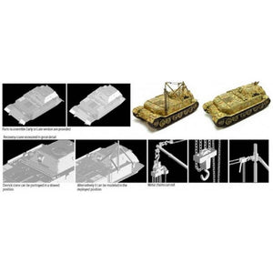 Dragon 6226 Bergepanzer Tiger (P) 1/35 – Bild 2