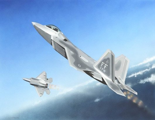 Trumpeter 01317 Lockheed F-22A Raptor 1/144