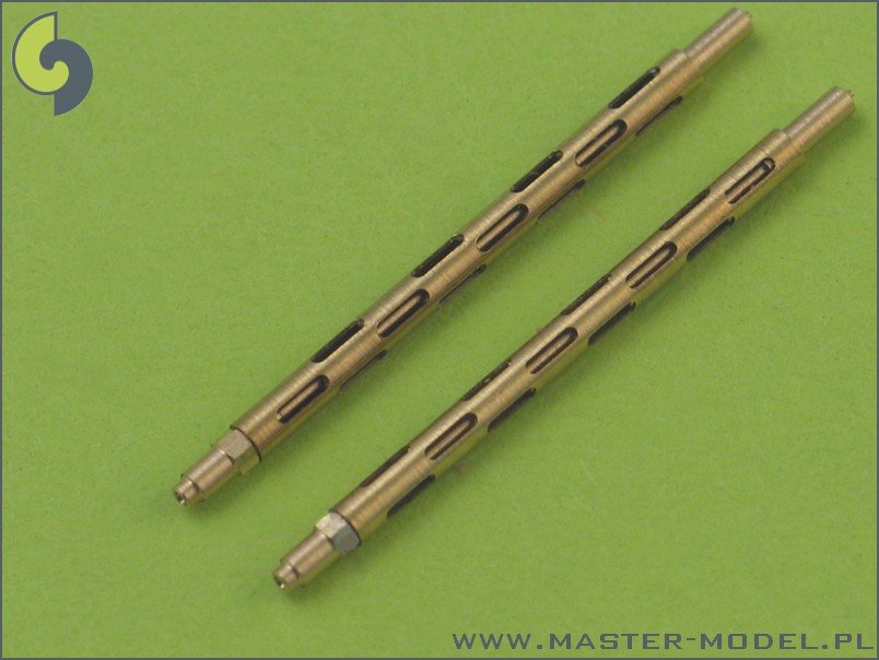 Master AM-32-012 British Mk 2 Browning calibre .303 (7,7 mm) sans booster et cache-flammes (2 pièces) (1/32) – image 2