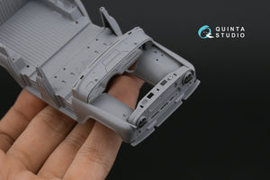 Quinta Studio QD35115 UAZ-469 Intérieur imprimé en 3D et coloré sur papier décalque (Zvezda) 1/35 – image 9