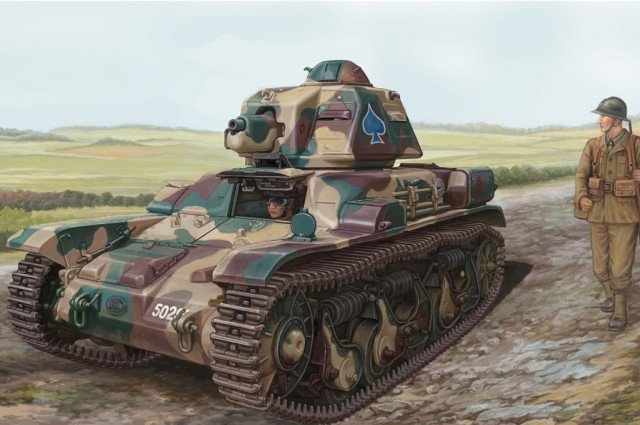 Hobby Boss 83806 Char d&amp;#39;infanterie léger français R35 (1/35)