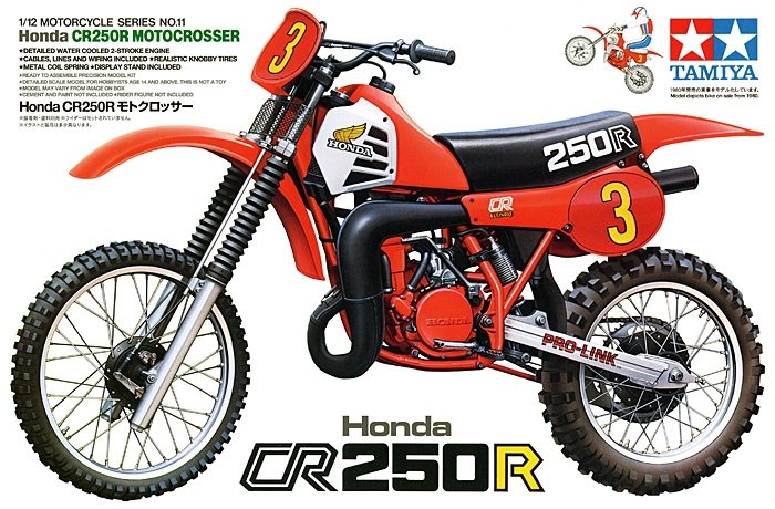 TAMIYA 14011 Honda CR250R Motocross (1/12)