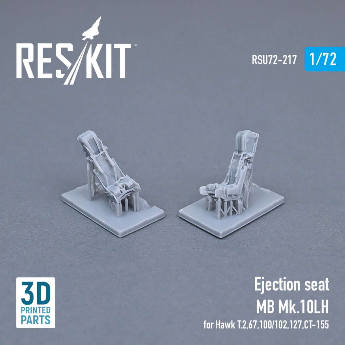 Siège éjectable RESKIT RSU72-0217 MB MK.10LH pour Hawk T.2, 67, 100/102, 127, CT-155 (impression 3D) 1/72 – Bild 2