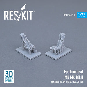 Siège éjectable RESKIT RSU72-0217 MB MK.10LH pour Hawk T.2, 67, 100/102, 127, CT-155 (impression 3D) 1/72 – Bild 2
