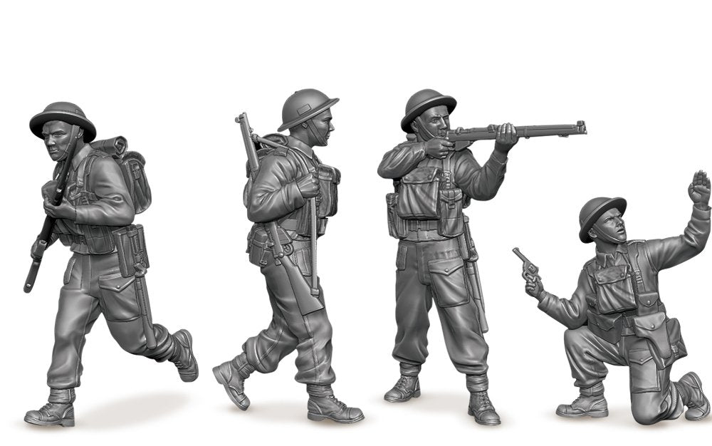 Zvezda 6166 Infanterie britannique (1939-1945) 1/72  – image 2
