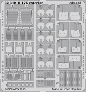 Eduard 32340 B-17G extérieur 1/32 HK Models