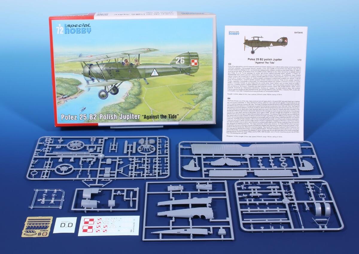 Special Hobby 72416 Potez 25 B2 Jupiter polonais « À contre-courant » 1/72  – Bild 2