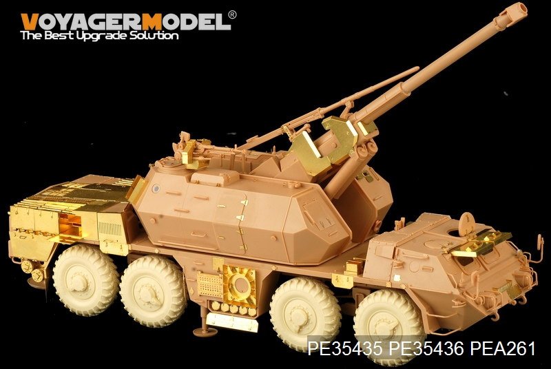 Modèle Voyager PE35435 Canon moderne ShkH DANA vz.77 de 152 mm pour TRUMPETER 85501 au 1/35 – image 4