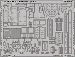 Eduard 73468 Sea King AEW.2 intérieur SA 1/72 CYBER HOBBY – image 3