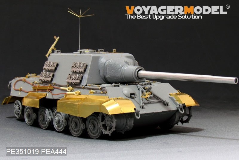 Maquette Voyager PE351019 Jagdtiger allemand de la Seconde Guerre mondiale (modèle de base) pour TAKOM 8001 au 1/35  – immagine 17