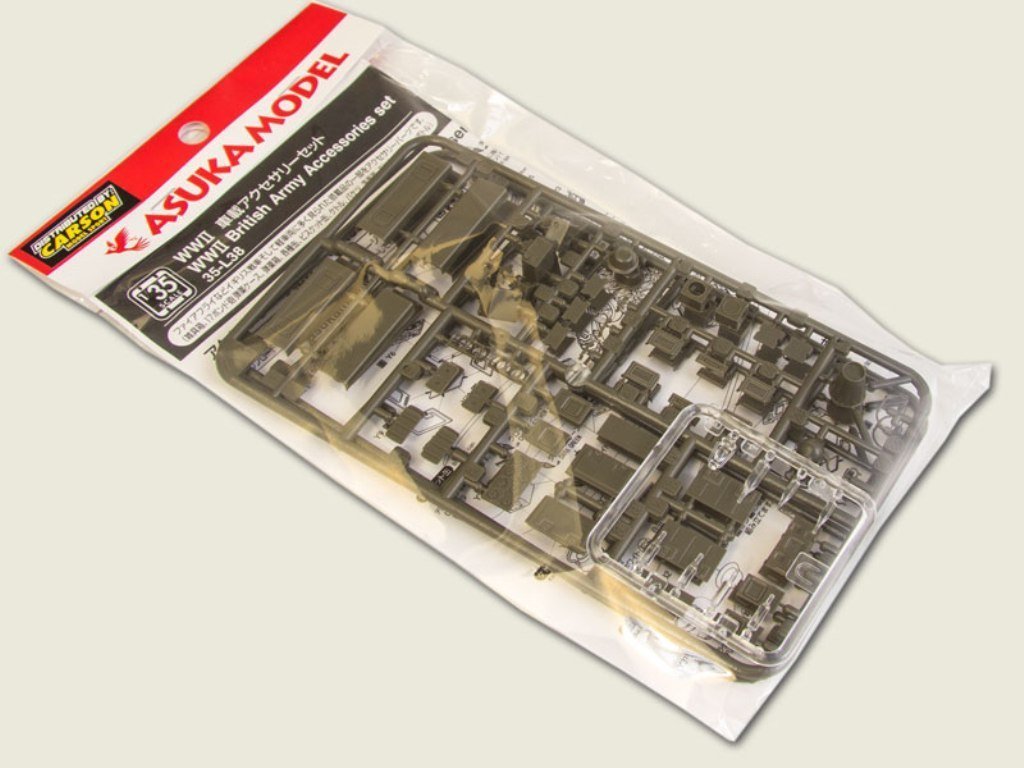 Accessoires britanniques Asuka 35-L38 Seconde Guerre mondiale (1/35)