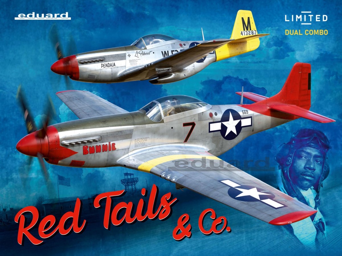 Eduard 11159 RED TAILS &amp;amp; Co. COMBO DOUBLE 1/48