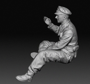 Das Werk DW16007 Commandant de char allemand 1/16 – image 3