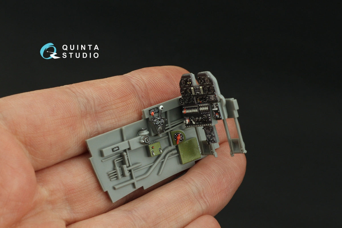 Quinta Studio QD32217 P-40N (première génération) Intérieur coloré imprimé en 3D sur papier décalcomanie (Hasegawa/Eduard) 1/32 – image 8