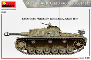 MiniArt 35385 StuH 42 Ausf. G MID PRODUIT PAR JUILLET-OCTOBRE 1943 1/35 – immagine 7
