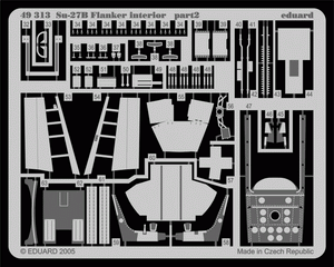 Intérieur du Su-27 Flanker B Eduard 49313, échelle 1/48, Academy – immagine 2