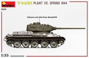 MiniArt 35379 T-34/85 USINE 112. PRINTEMPS 1944 1/35 – Bild 9