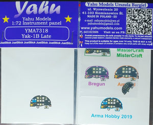Yahu YMA7318 Yak-1B tardif (Arma Hobby) 1/72