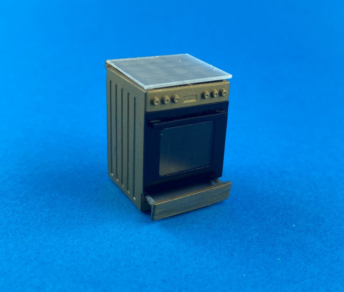 Cuisinière à gaz Point of no Return 3522007 avec bouteille de gaz et micro-ondes 1/35  – Bild 6