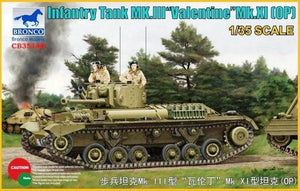 Bronco CB35146 Char d&amp;#39;infanterie Mk.III Valentine Mk.XI (OP) (1/35)
