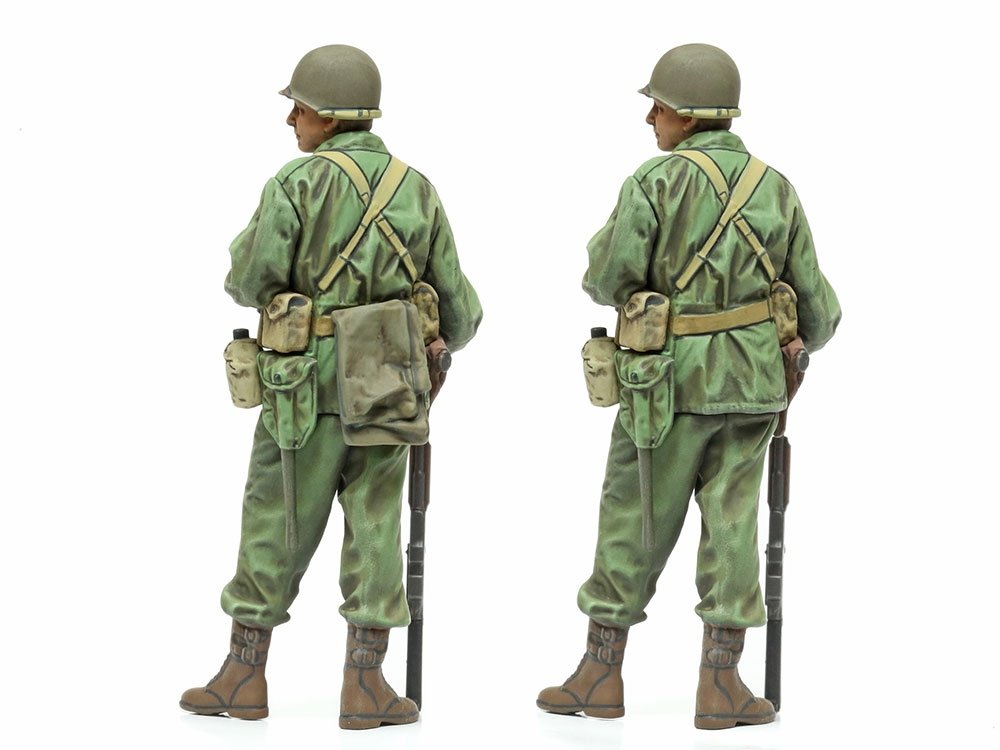 Tamiya 35379 Ensemble de figurines d&amp;#39;éclaireurs d&amp;#39;infanterie américains au 1/35 – Bild 6