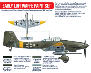 Hataka HTK-AS02 Ensemble de peinture Early Luftwaffe 4x17ml – imagen 2