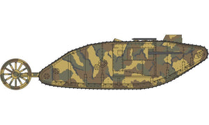 Airfix A01315V Vintage Classics - Maquette de char d&amp;#39;assaut Mk.I (Première Guerre mondiale) à l&amp;#39;échelle 1/76 – image 3