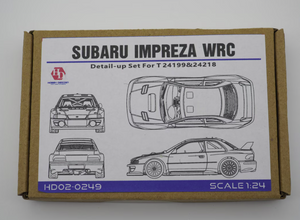 Kit de photodécoupe Hobby Design HD02-0249 pour Subaru Impreza WRC 98 Tamiya 1/24 – image 2