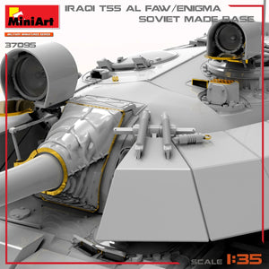MiniArt 37095 T-55 IRAKIEN AL FAW/ENIGMA. SOCLE DE FABRICATION SOVIÉTIQUE 1/35 – image 8