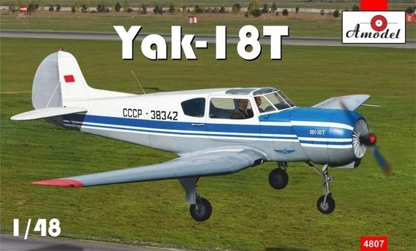 Maquette A-Model 04807 Yak-18T Bleu Aeroflot 1/48