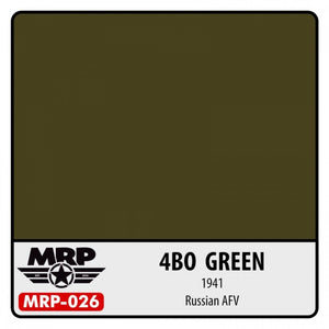 Peinture MR. Paint MRP-026 4BO Vert russe 1941 Russie AFV 30 ml