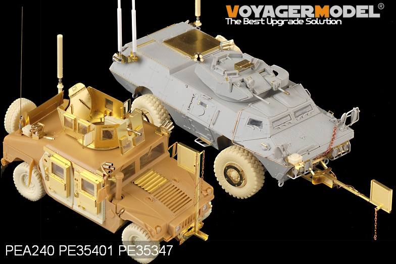 Modèle Voyager PEA240 Dispositif anti-IED Rhino moderne de l&amp;#39;USMC (2 exemplaires) (GP) 1/35 – image 3