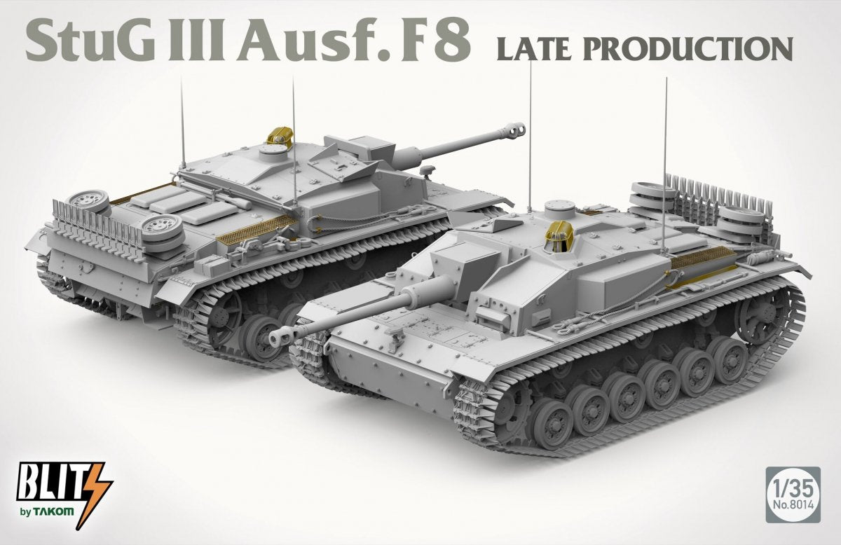 Takom 8014 Stug III Ausf.F8 Production tardive 1/35 – image 2