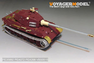Maquette Voyager PE35892 Tigre royal allemand de la Seconde Guerre mondiale, version finale pour MENG 1/35 – immagine 7