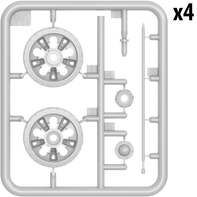 MiniArt 37060 T-62 ENSEMBLE DE ROUES (1/35) – immagine 4