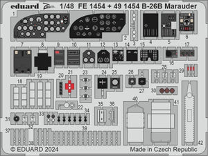 Eduard FE1454 B-26B Marauder ICM 1/48