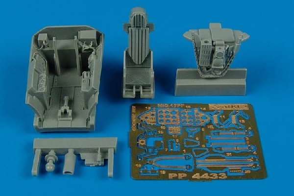Ensemble cockpit Aires 4433 MiG-17PF Fresco D au 1/48 Hobby Boss