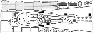 Pontos 20002WD1 USS BB-63 Missouri 1945 Ensemble de pont en bois (ton teck) (1/200) – immagine 4
