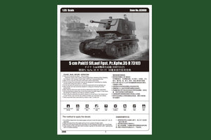 Hobby Boss 83808 5cm Pak auf Fgst. Pz.Kpfw. 35R 731 1/35 – image 2