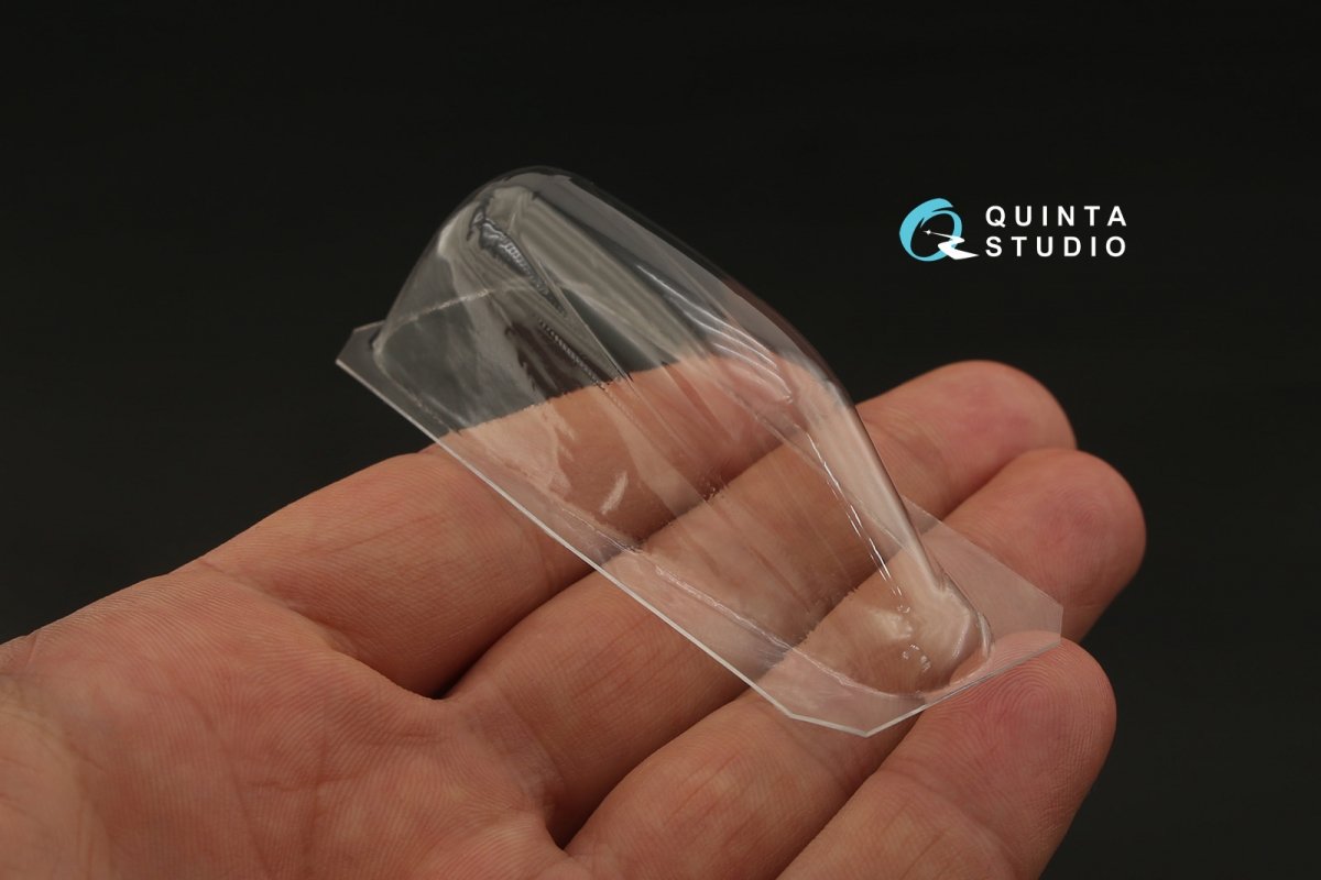 Verrière transparente thermoformée Quinta Studio QC48146 F-CK-1C (pour kit AFV club) 1/48 – Bild 3