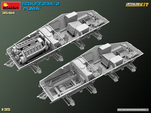 MiniArt 35414 Sd.Kfz. 234/2 PUMA. KIT INTÉRIEUR 1/35  – immagine 24