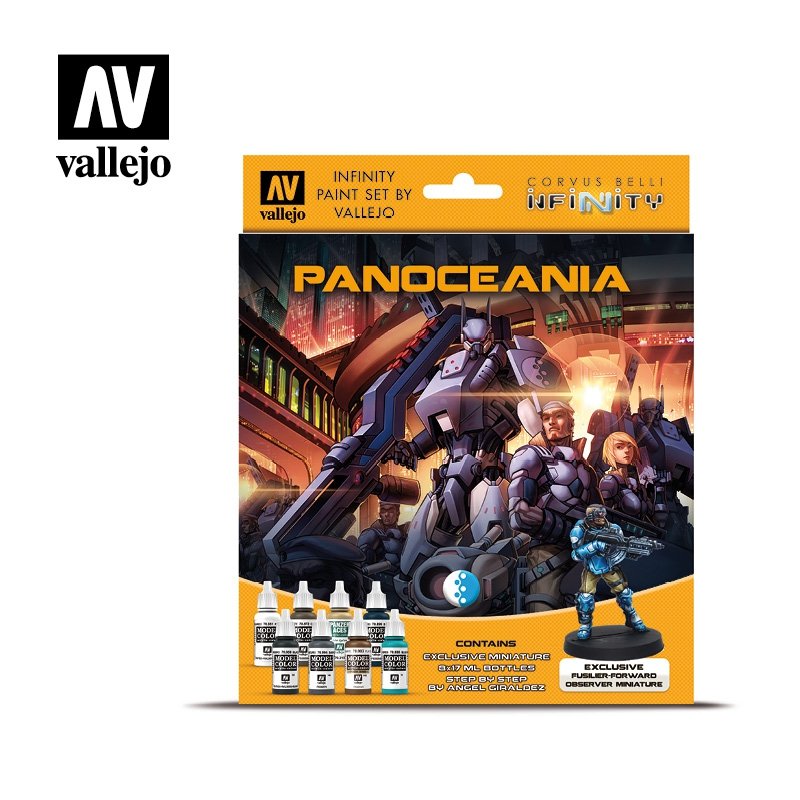 Coffret Vallejo 70231 Panoceania 8x17ml