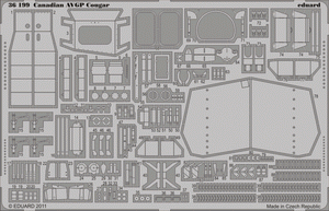 Eduard 36199 Cougar AVGP canadien 1/35 Trumpeter