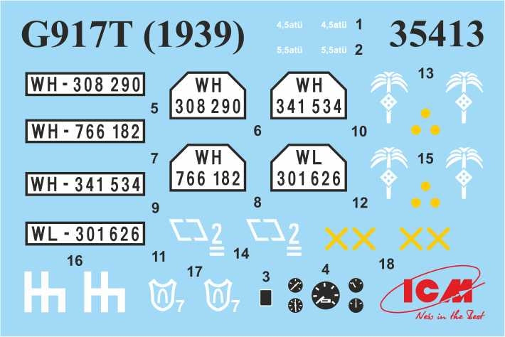 ICM 35408 G917T Véhicule de sécurité pour camions 1/35 – image 7