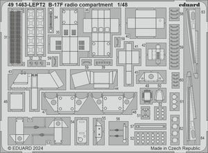 Compartiment radio Eduard 491463 B-17F EDUARD 1/48 – Bild 2
