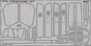 Train d&amp;#39;atterrissage Eduard 32310 F-14D 1/32 TRUMPETER – immagine 2